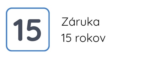 15 rokov záruka